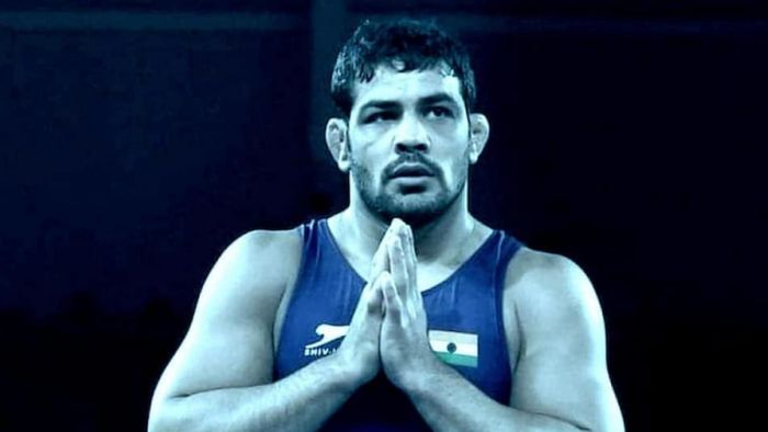 ভারতীয় কুস্তিগির সুশীল কুমার এখন জেলে। ফাইল ছবি।
