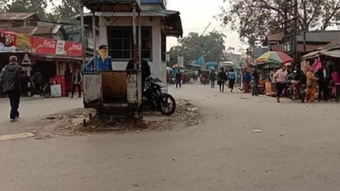 শিলিগুড়ির ভারত-নেপাল সীমান্ত পানিট্যাঙ্কি