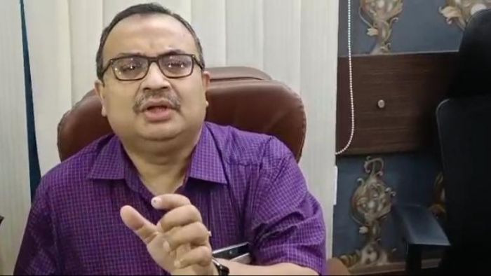 সাংবাদিক বৈঠকে কুণাল ঘোষ