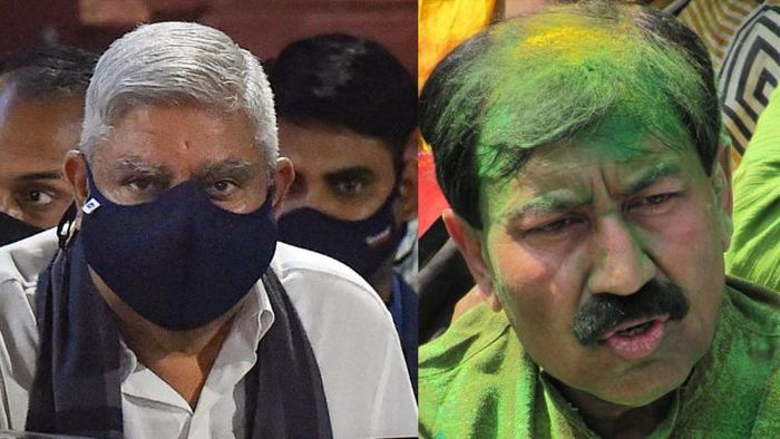 জগদীপ ধনকড় ও প্রসূন বন্দ্যোপাধ্যায়