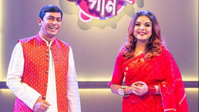 এবার ‘নিশা লাগিল রে’ গানে সকলের মন জয় করলেন চঞ্চল-শাওন