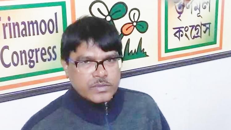 তৃণমূল নেতা খোকন সর্দার।