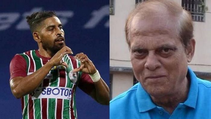 ডান দিকে শিবাজি বন্দ্যোপাধ্যায় ও বাঁ দিকে রয় কৃষ্ণা