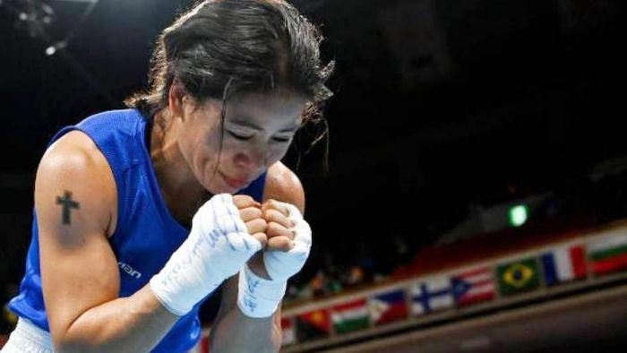 হারের পর ভেঙে পড়লেন মেরি কম