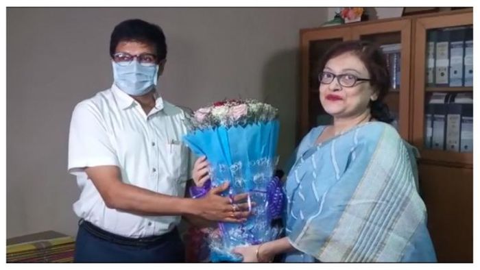 চিরঞ্জীব ভট্টাচার্য ও মহুয়া দাস