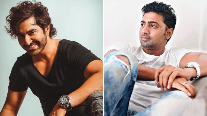 টলিউড সুপারস্টার জিৎ ও দেব (ছবি: ফেসবুক)