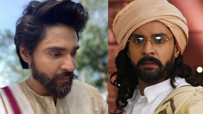 মথুর ও রবি ঠাকুরের বেশে অভিনেতা গৌরব চট্টোপাধ্যায়