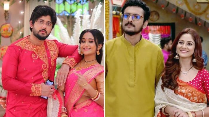 'মিঠাই ও 'খড়কুটো' ধারাবাহিকের মুখ্য চরিত্ররা