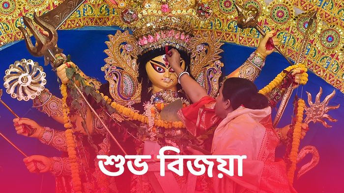 শুভ বিজয়ার ভার্চুয়াল বার্তা