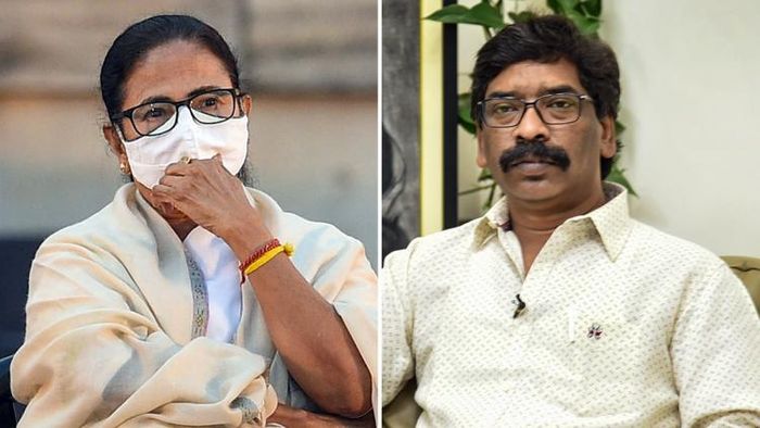 মমতা বন্দ্যোপাধ্য়ায় এবং হেমন্ত সোরেন