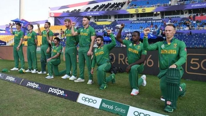 বিতর্কে ডি-কক, বিতর্কে দক্ষিণ আফ্রিকা