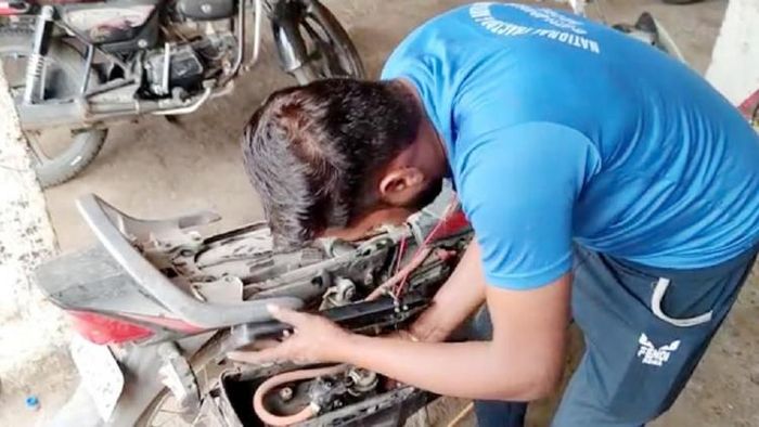 বাইকে গ্যাস কিট