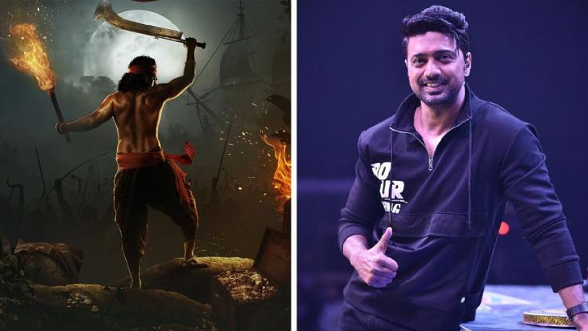 আউশগ্রামের জঙ্গলে 'রঘু ডাকাত' সিনেমার শুটিংয়ে 'দেব' 2 raghu dakat upcoming bengali film starring dev by dhrubo banerjee on larger than life fictional story first look launches