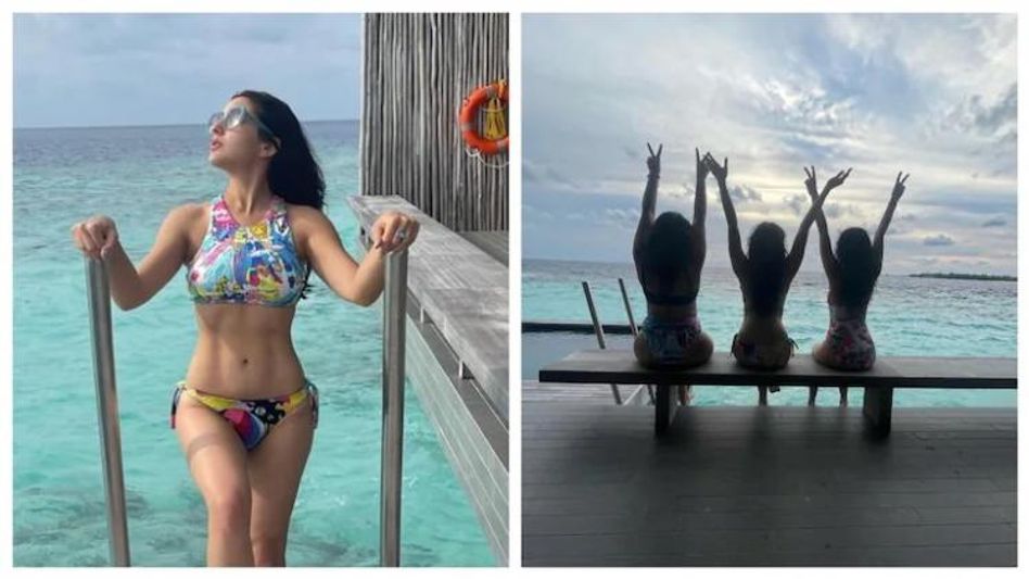 প্রিন্টেড টু-পার্ট বিকিনিতে দৃশ্যমান শরীরী জ্যামিতি, ইনস্টাগ্রামে ঝড় সারা আলি খানের প্রিন্টেড টু-পার্ট বিকিনিতে দৃশ্যমান শরীরী জ্যামিতি, ইনস্টাগ্রামে ঝড় সারা আলি খানের