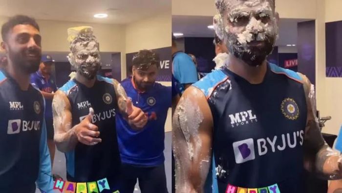 কেক অ্যাটাকের মুখে অসহায় কোহলি