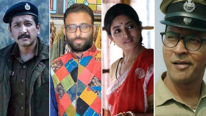 পরমব্রত চট্টোপাধ্যায়, উৎসব মুখোপাধ্যায়, ইশা সাহা ও অনির্বাণ ভট্টাচার্য (বাম দিক থেকে)