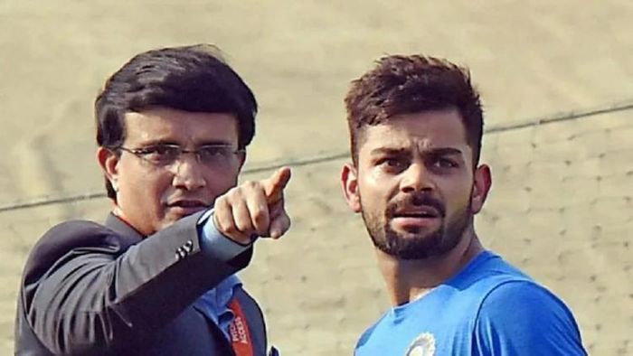 সৌরভ গঙ্গোপাধ্যায় ও বিরাট কোহলি -- ফাইল ছবি