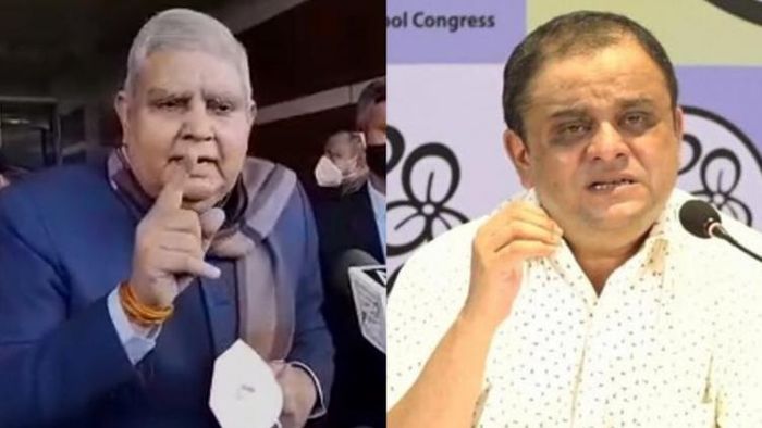 জগদীপ ধনখড় ও ব্রাত্য বসু।