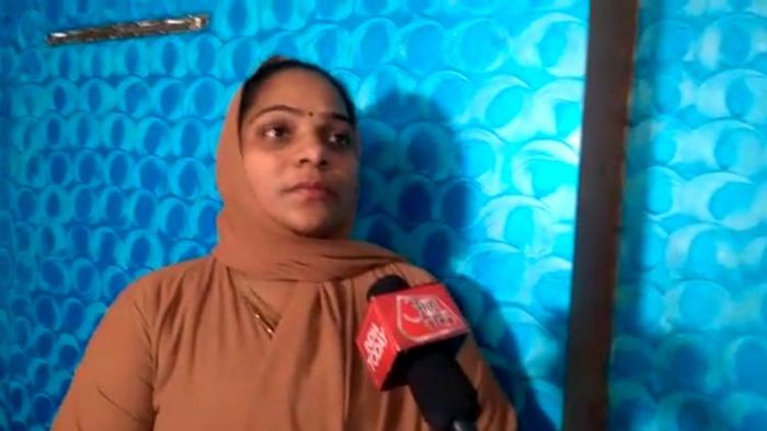 কলকাতা পুরসভার ১৩৪ নম্বর ওয়ার্ডে বিজেপি প্রার্থী করেছিল মমতাজ আলিকে। ছবি: তপনকুমার নস্কর