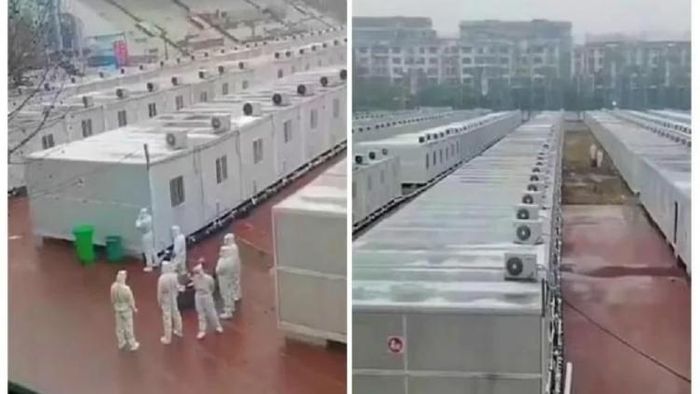 চিনের কোয়ারেন্টাইন ক্যাম্প (ছবি সূত্র-ইনস্টাগ্রাম)