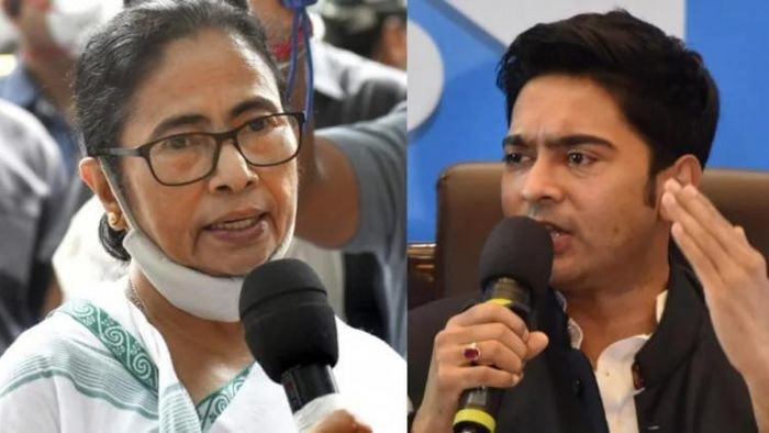 মমতা ও অভিষেক বন্দোপাধ্যায়