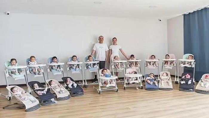 সারোগেসির মাধ্যমে ২২ সন্তানের জননী।