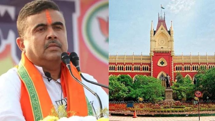 শুভেন্দু অধিকারী ও কলকাতা হাইকোর্ট- ফাইল ছবি।