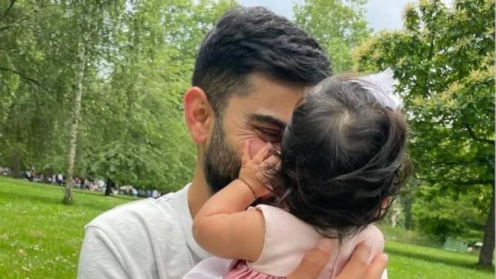 মেয়ের সঙ্গে বিরাট কোহলি