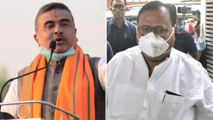 শুভেন্দু অধিকারী এবং পার্থ চট্টোপাধ্যায়