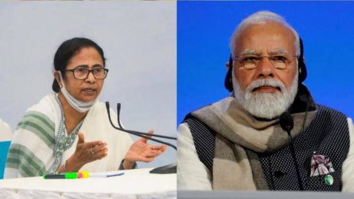 মমতা বন্দ্যোপাধ্যায় ও নরেন্দ্র মোদী- ফাইল ছবি।