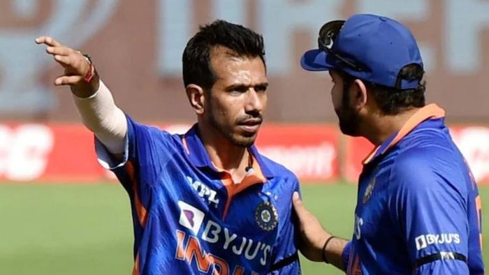 চাহালের সঙ্গে রোহিত