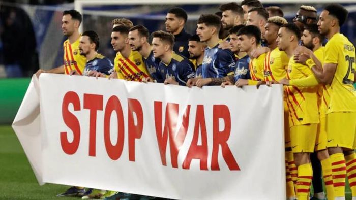 যুদ্ধ বন্ধের আবেদন বার্সেলোনার