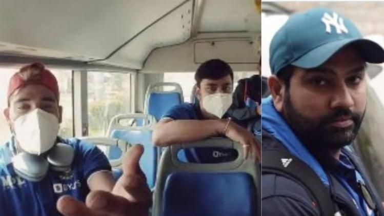 ধর্মশালায় বাসে গান ধরলেন সিরাজ-ঈশান, গাইলেন শাহরুখ খানের 'ম্যায় হুন না' ছবির গান