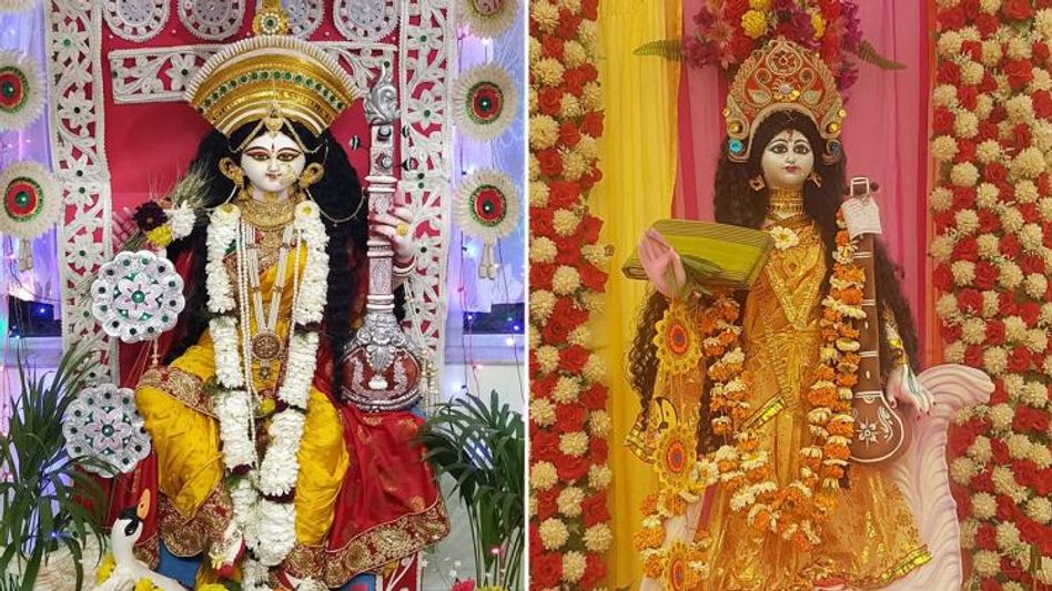 হলুদ- বাসন্তী রঙের দারুণ গুরুত্ব সরস্বতী পুজোয়! কেন জানেন?   হলুদ- বাসন্তী রঙের দারুণ গুরুত্ব সরস্বতী পুজোয়! কেন জানেন?