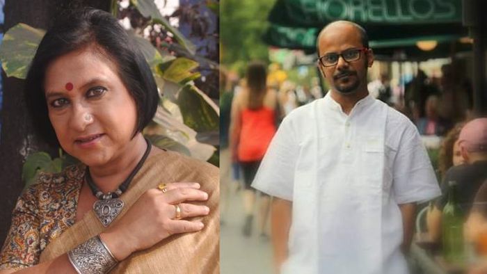 সুদেষ্ণা রায় ও শ্রীজাত বন্দ্যোপাধ্যায়