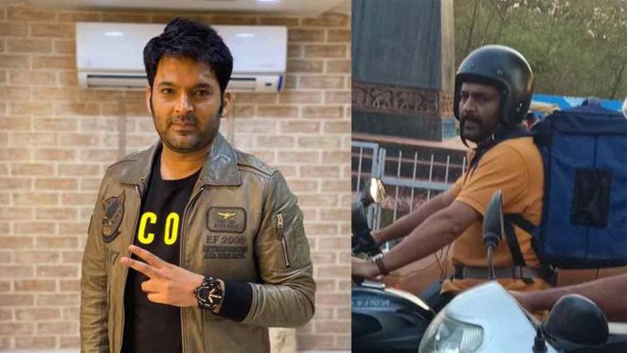 ফুড ডেলিভারি বয়ের বেশে কপিল শর্মা