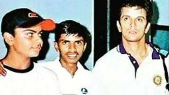 রাহুল দ্রাবিড়ের সঙ্গে বিরাট