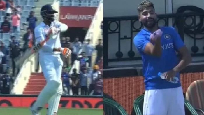 রবীন্দ্র জাডেজা ও মহম্মদ সিরাজ