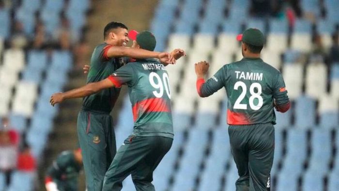 ম্যাচ জিতে উচ্ছ্বাস বাংলাদেশ ক্রিকেটারদের