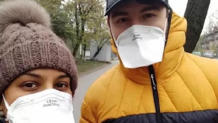 সফিনা ও তাঁর স্বামী