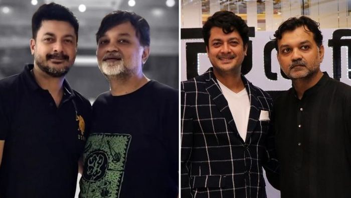 সৃজিত মুখোপাধ্যায় ও যিশু সেনগুপ্ত (ছবি: ফেসবুক)