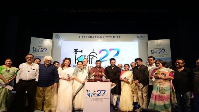 ২৭ তম কলকাতা আন্তর্জাতিক চলচ্চিত্র উৎসবের সাংবাদিক বৈঠকে বিশিষ্টজনেরা