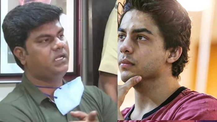 প্রভাকর সেইল ও আরিয়ান খান।