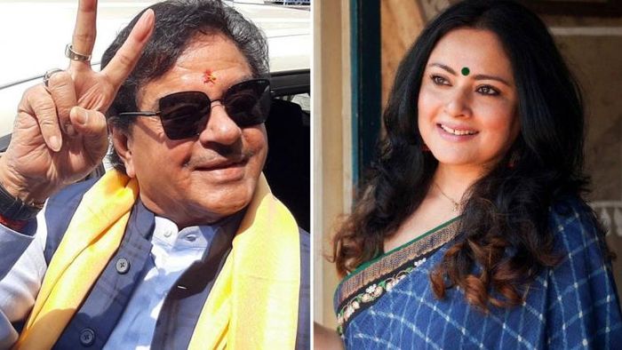 শত্রুঘ্ন সিনহা এবং অগ্নিমিত্রা পাল