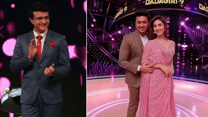 দেব- রুক্মিণীর সঙ্গে জমাট নাচ সৌরভের (ছবি: ইন্সটাগ্রাম)