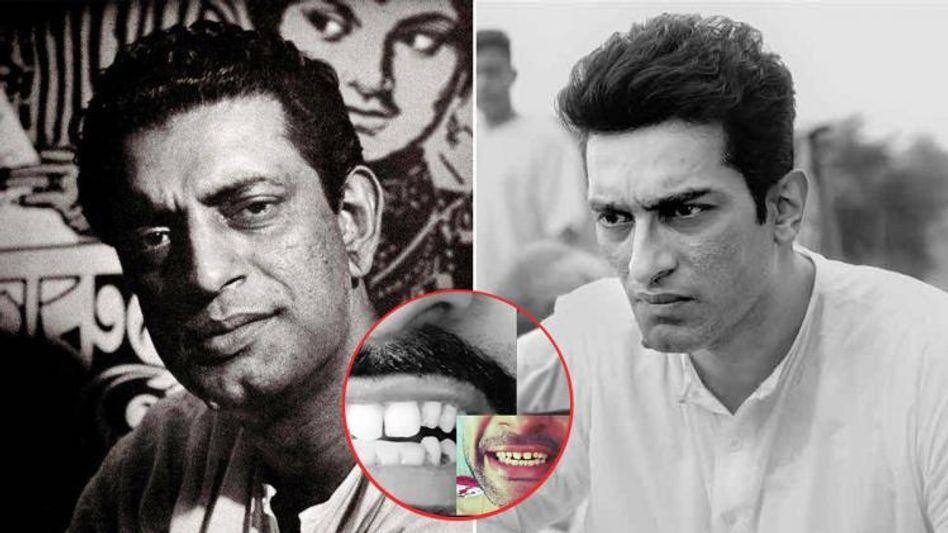 সত্যজিৎ হয়ে উঠতে জিতু পাল্টে ফেলেছেন দাঁতের পাটি!   সত্যজিৎ হয়ে উঠতে জিতু পাল্টে ফেলেছেন দাঁতের পাটি!