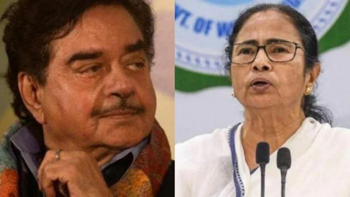 শত্রুঘ্ন সিনহা এবং মমতা বন্দ্যোপাধ্যায়