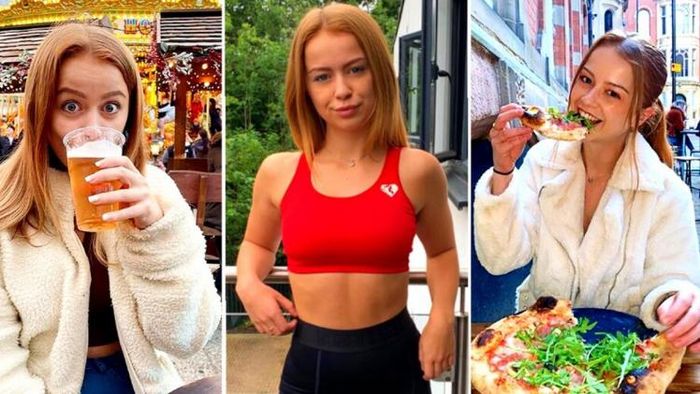 পিৎজা, বার্গার খেয়েও তন্বী।