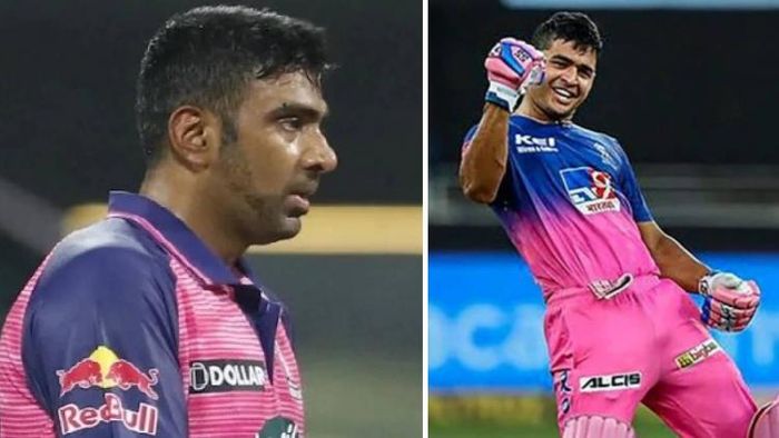 রবিচন্দ্রন অশ্বিন ও রিয়ান পরাগ