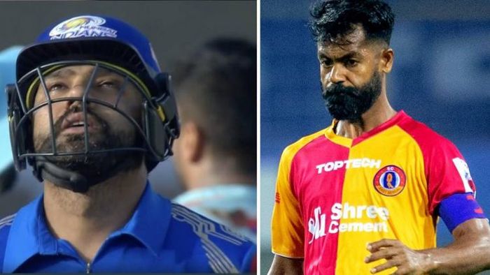 রোহিত শর্মা ও মহম্মদ রফিক